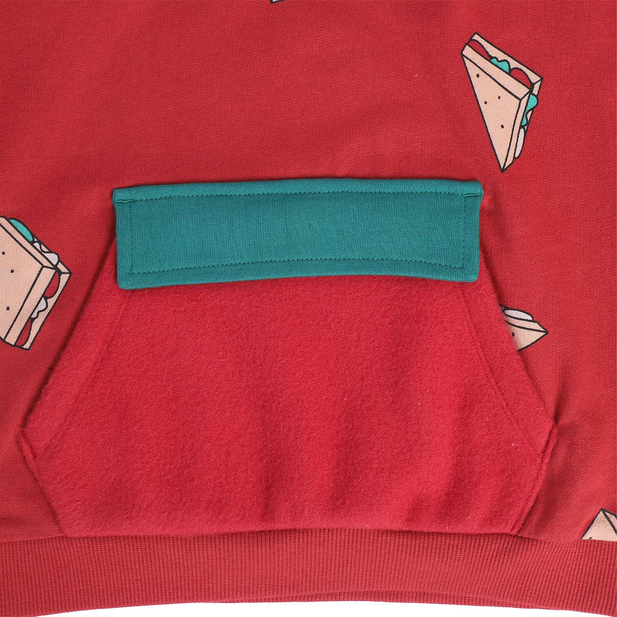 Boys Red Sweat Shirt