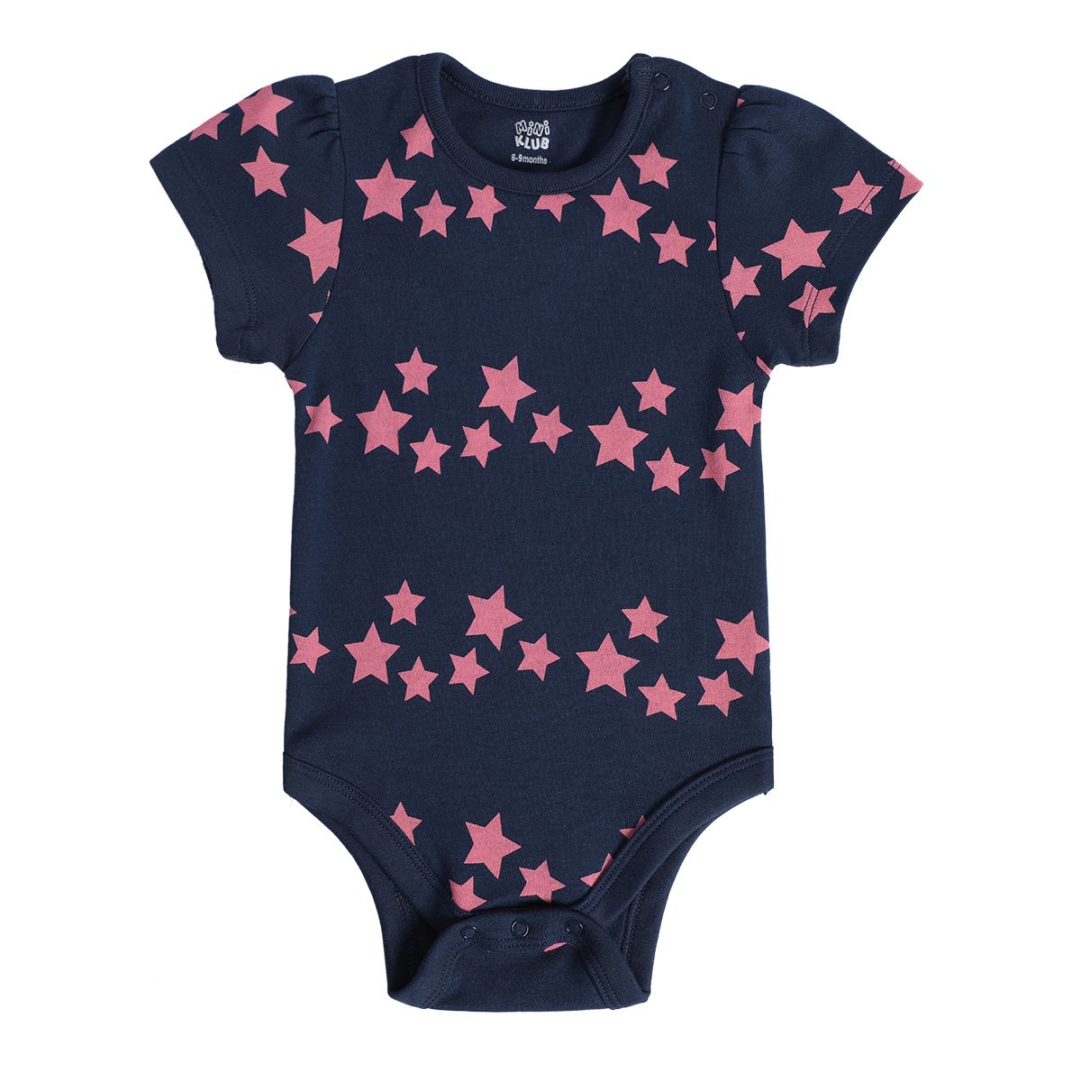 Girls Multicolor Pack Of 3 Body Suit