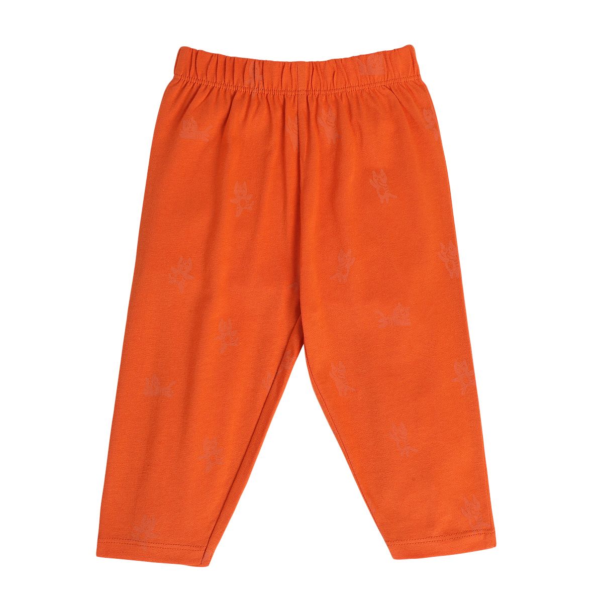 Girls Orange Pack Of 2 Top And Bottom