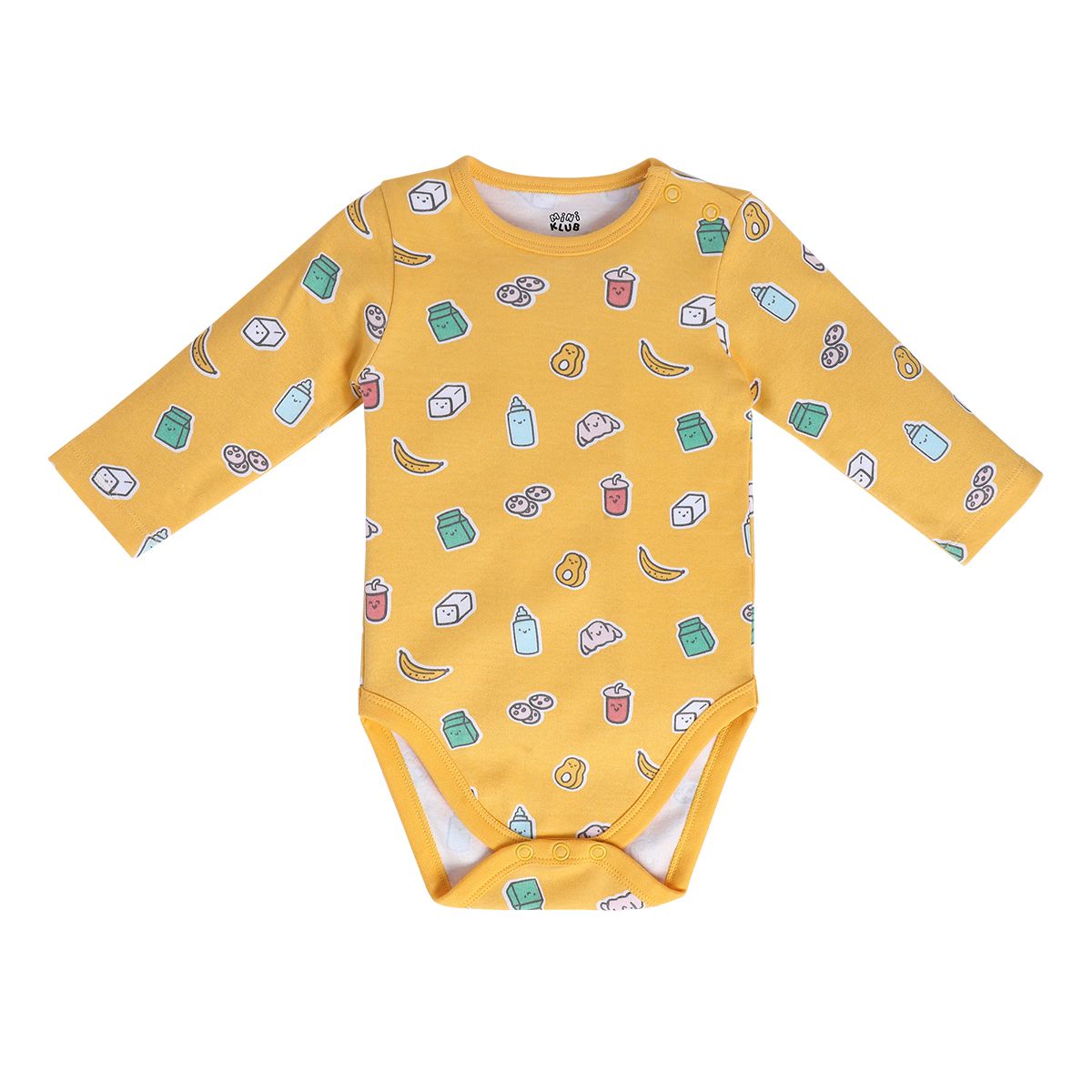 Boys Multicolor Pack Of 3 Body Suit