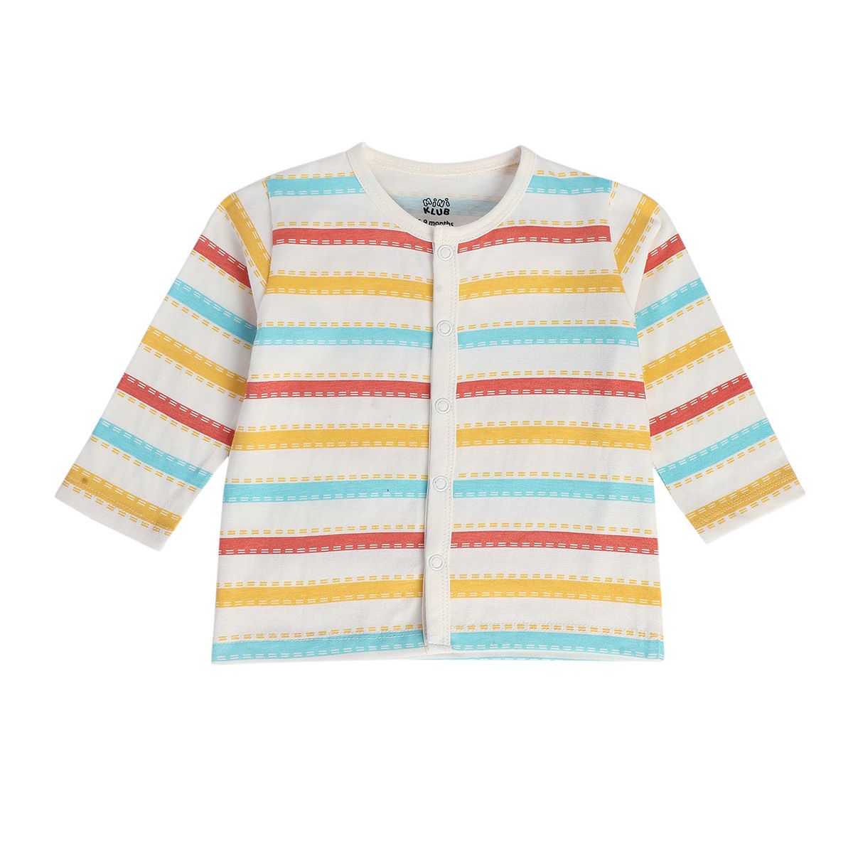 Boys White Front Open Vest