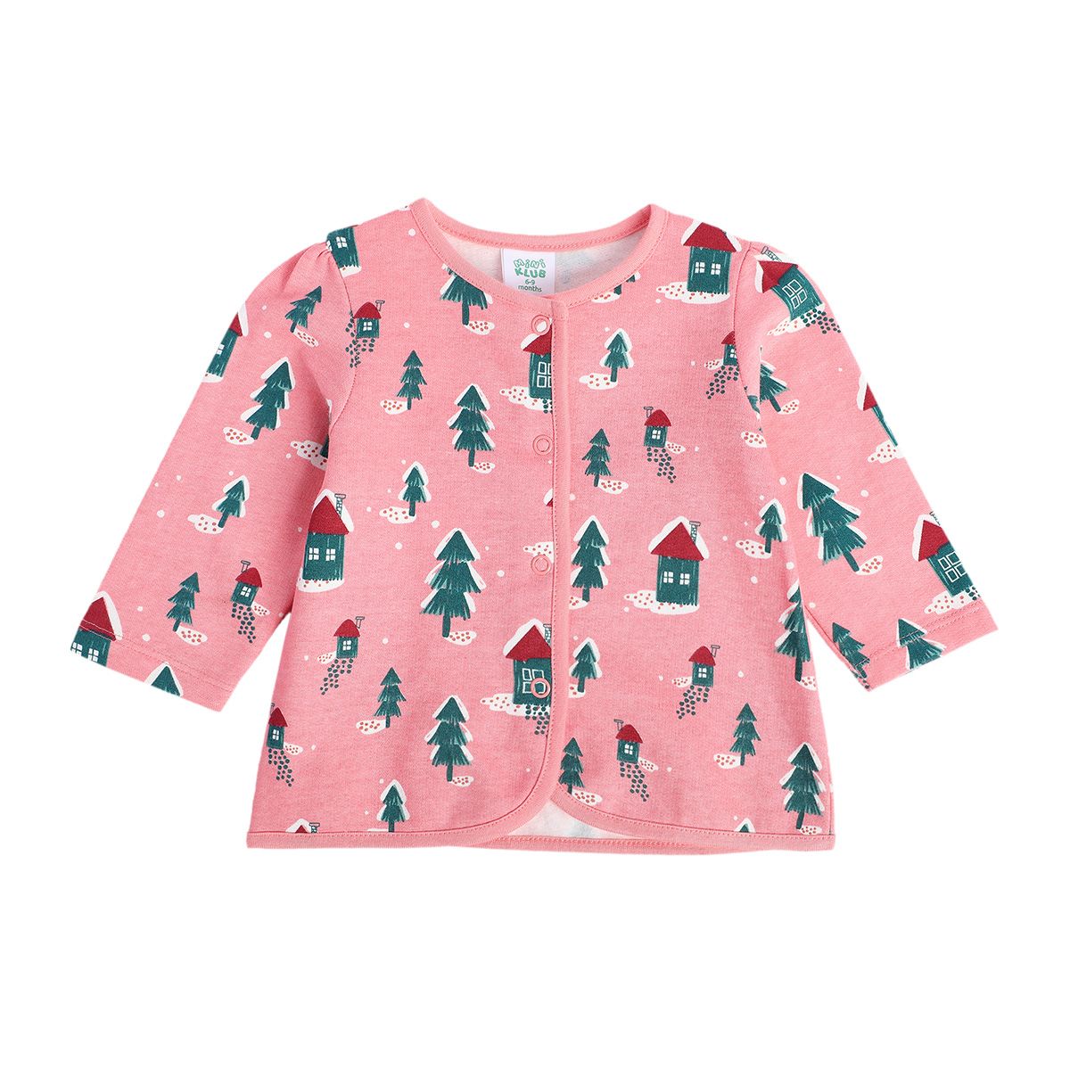 Girls Multicolor Pack Of 3 Front Open Vest
