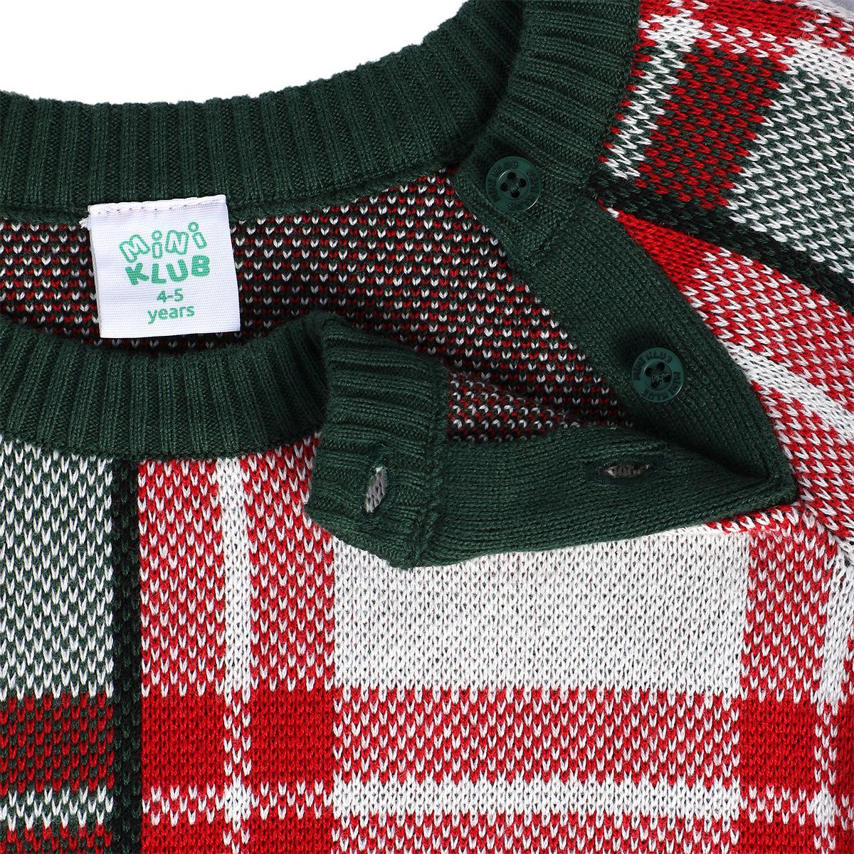 Boys Multicolor Pack Of 1 Sweater