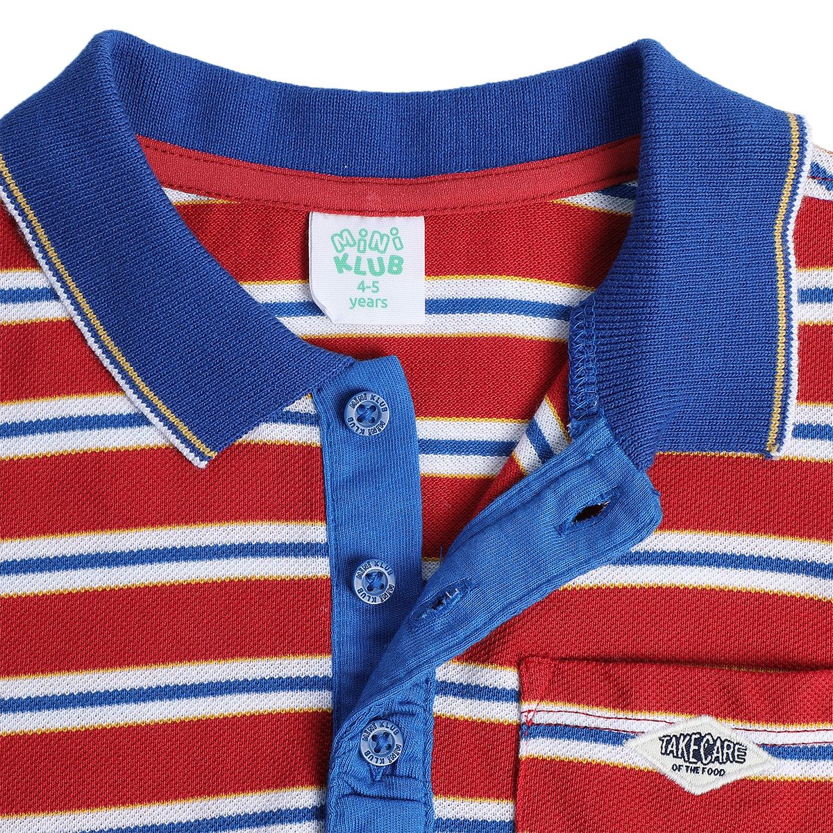 Boys Multicolor Pack Of 1 Polo
