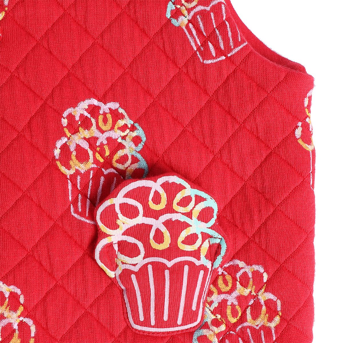 Girls Red Gillet