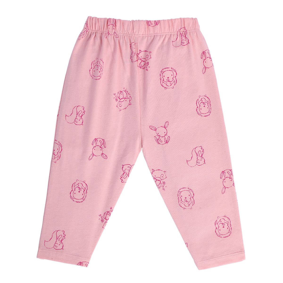 Girls Pink Pack Of 2 Top And Bottom