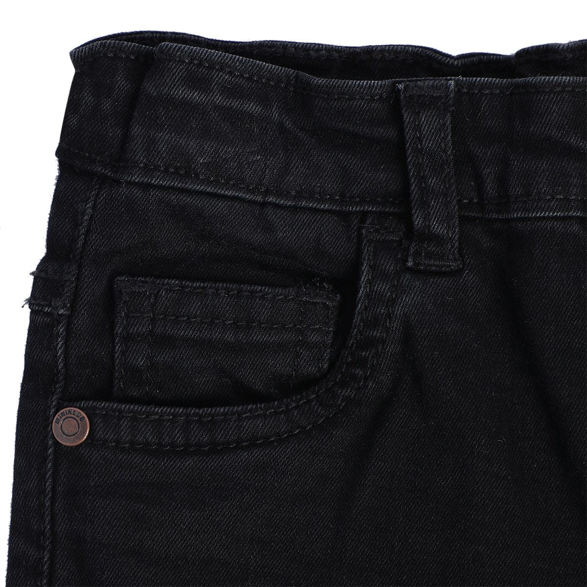 Boys Black Pack Of 1 Denim Pant