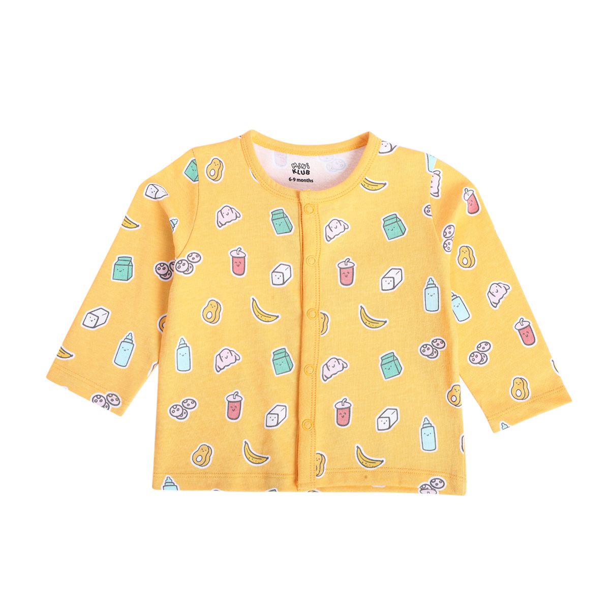 Boys Peach Front Open Vest