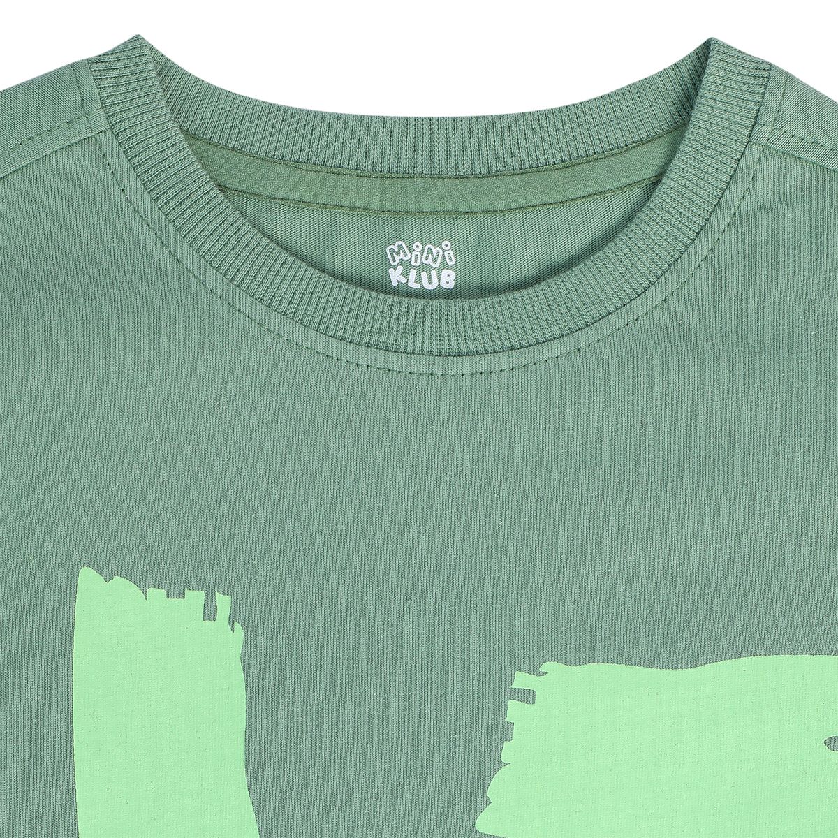 Boys Green Pack Of 1 T-Shirt