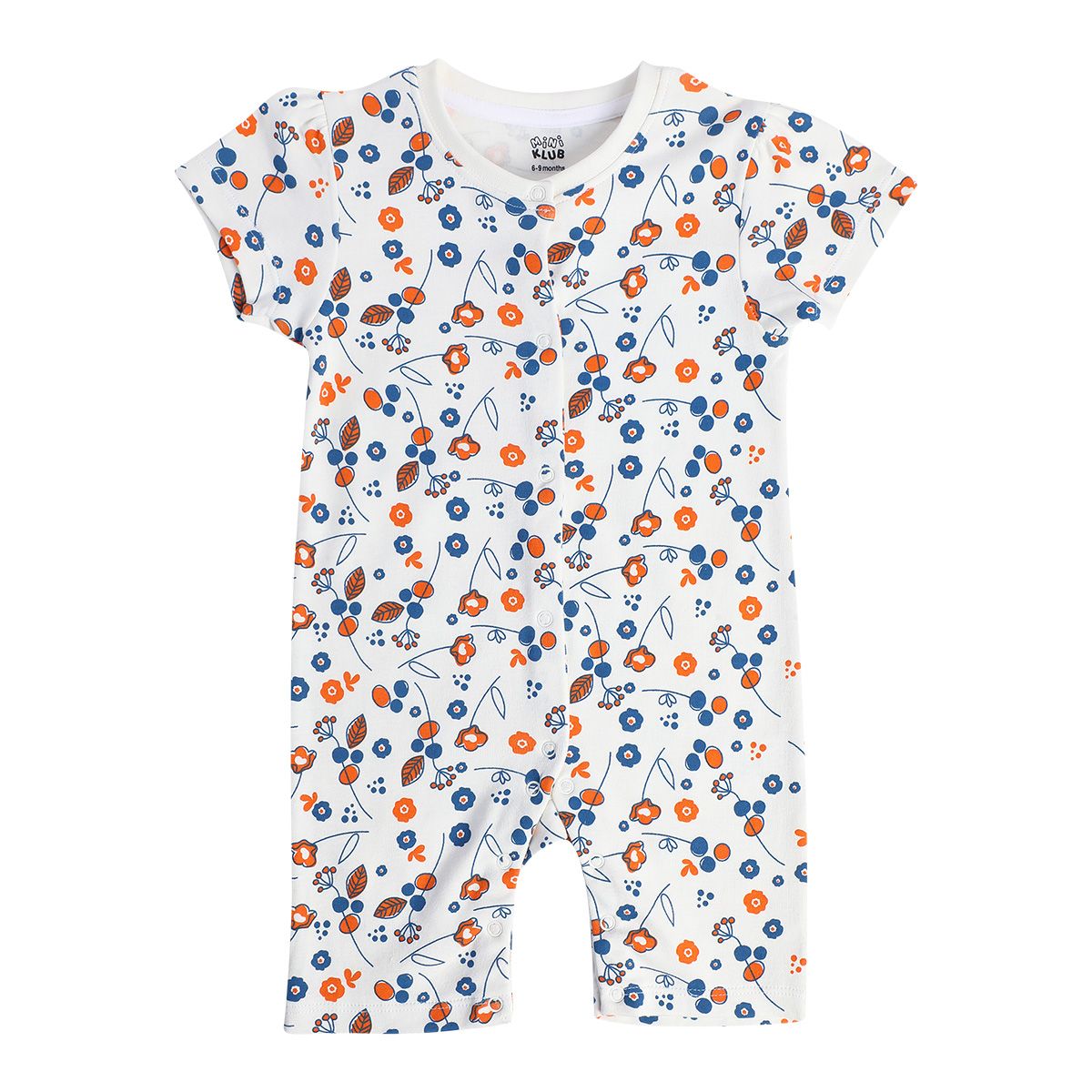 Girls Multicolor Pack Of 2 Romper