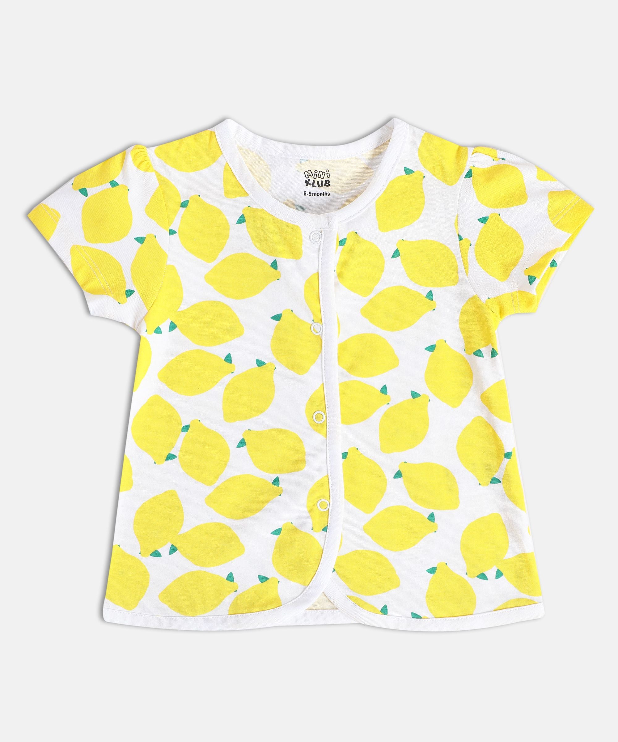 Girls Multicolor Pack Of 3 Front Open Vest