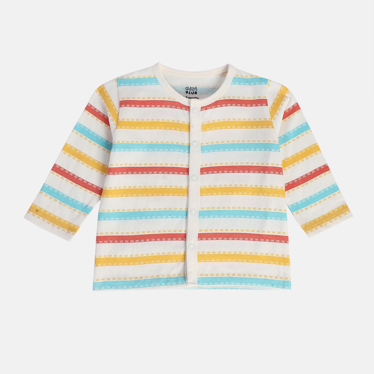 Boys White Front Open Vest