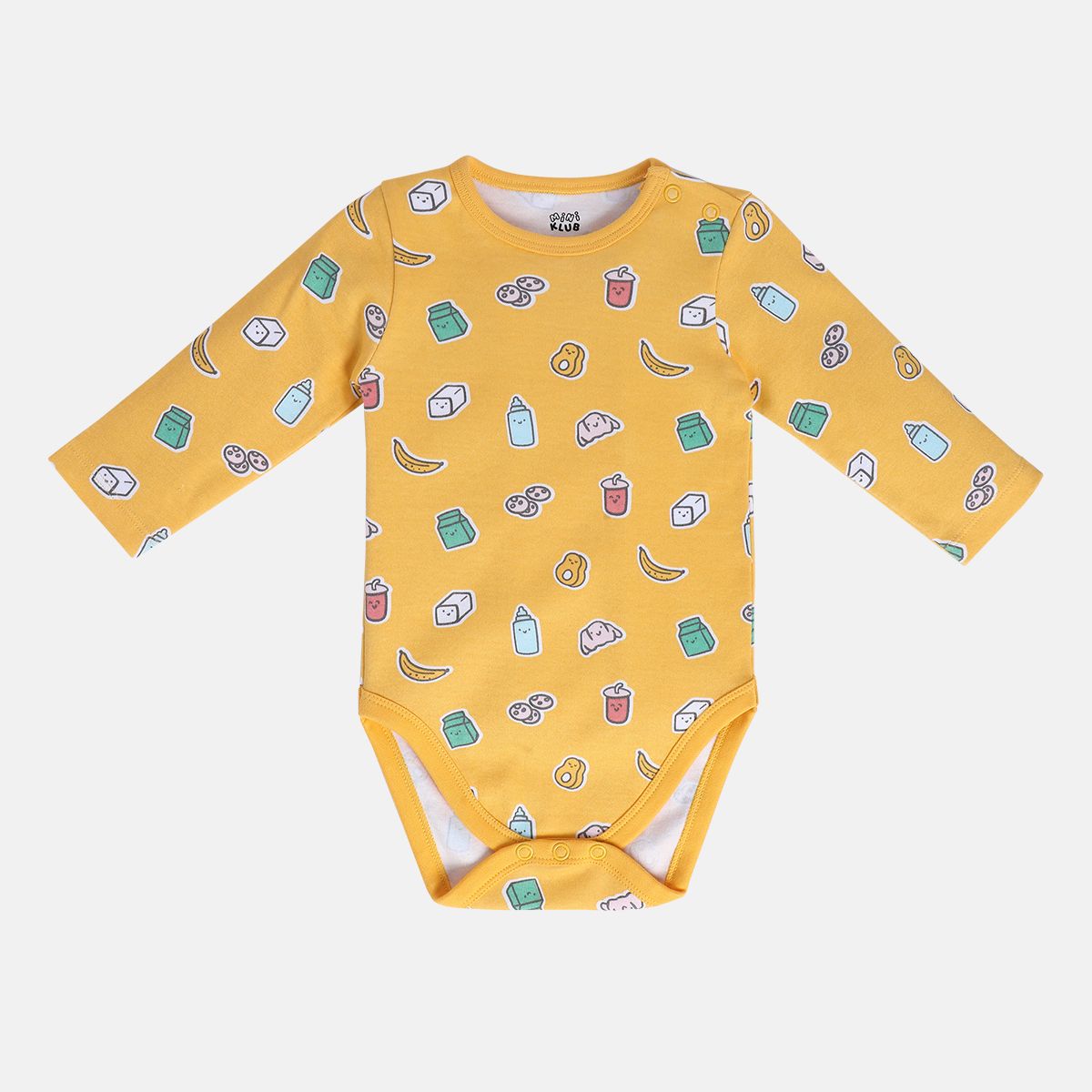 Boys Multicolor Pack Of 3 Body Suit
