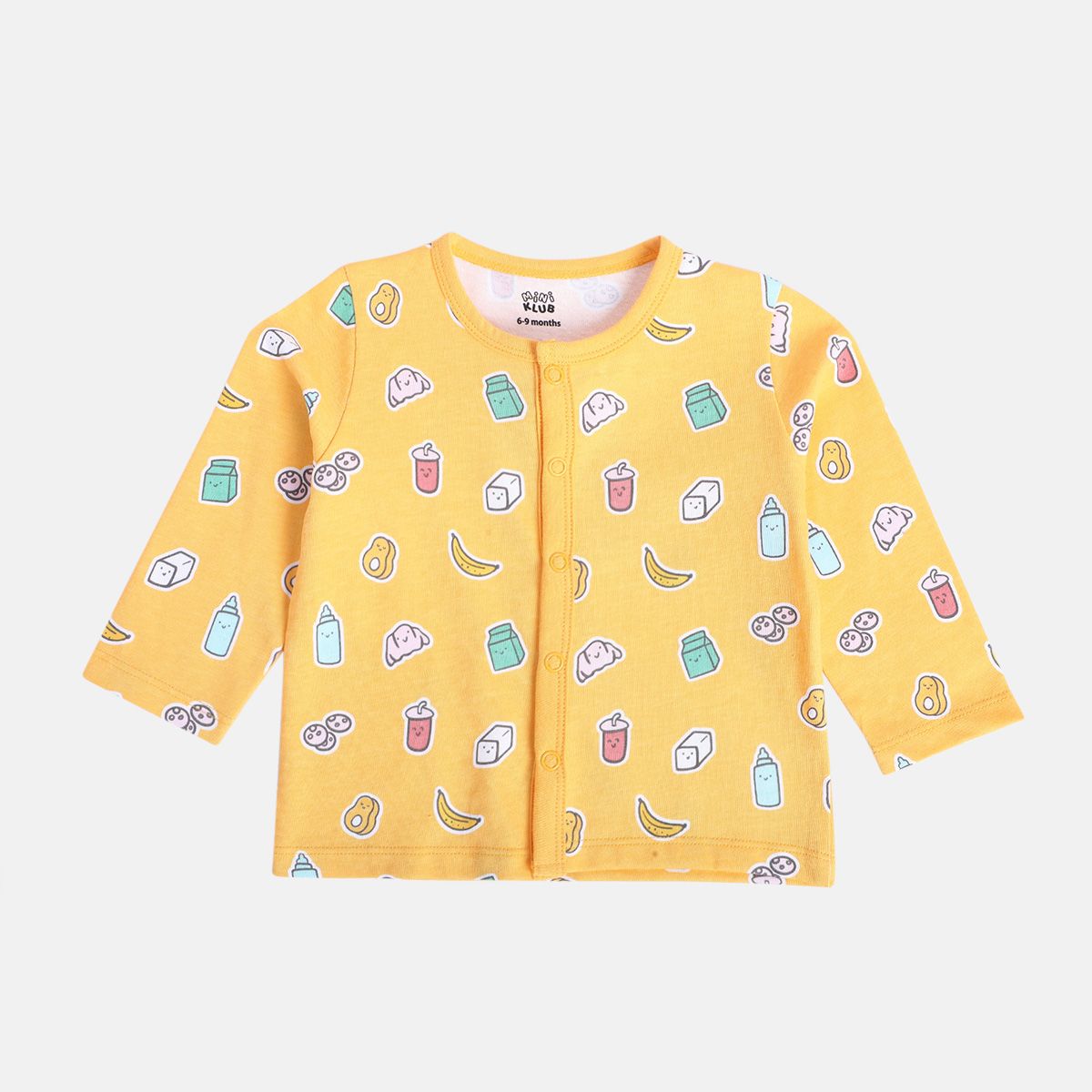 Boys Peach Front Open Vest