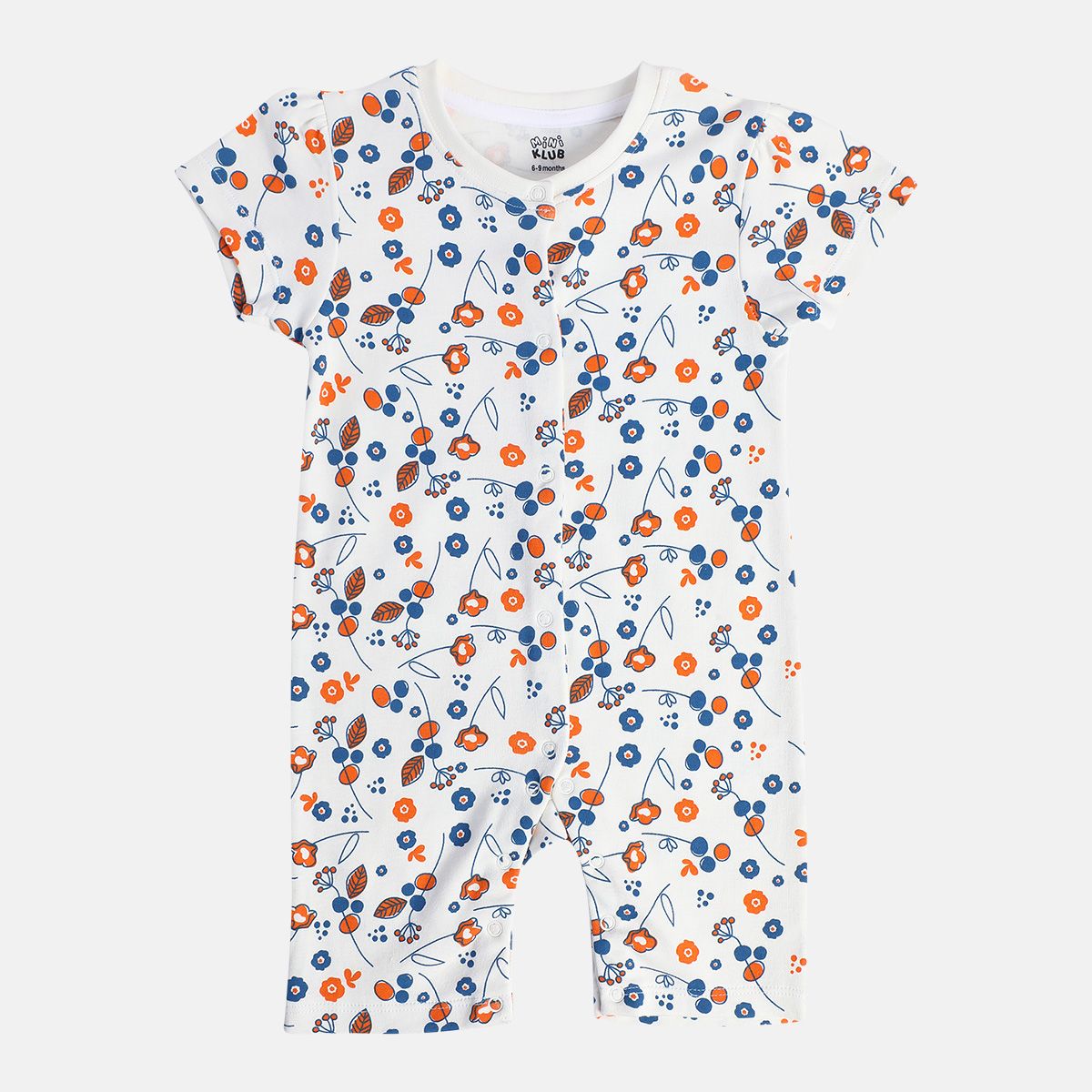 Girls Multicolor Pack Of 2 Romper