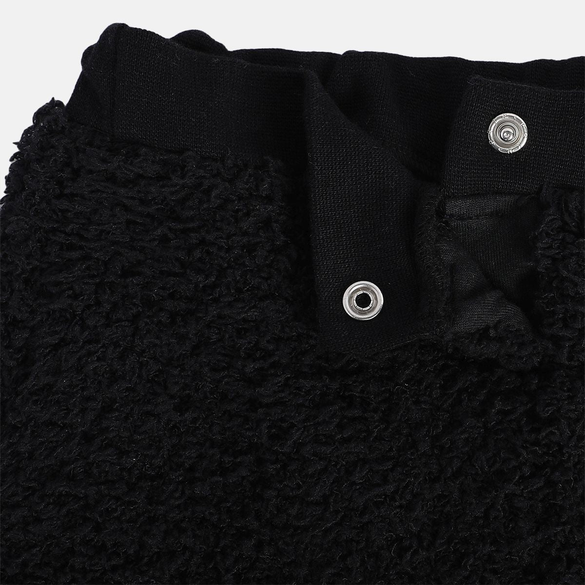 Girls Black Knit Pant