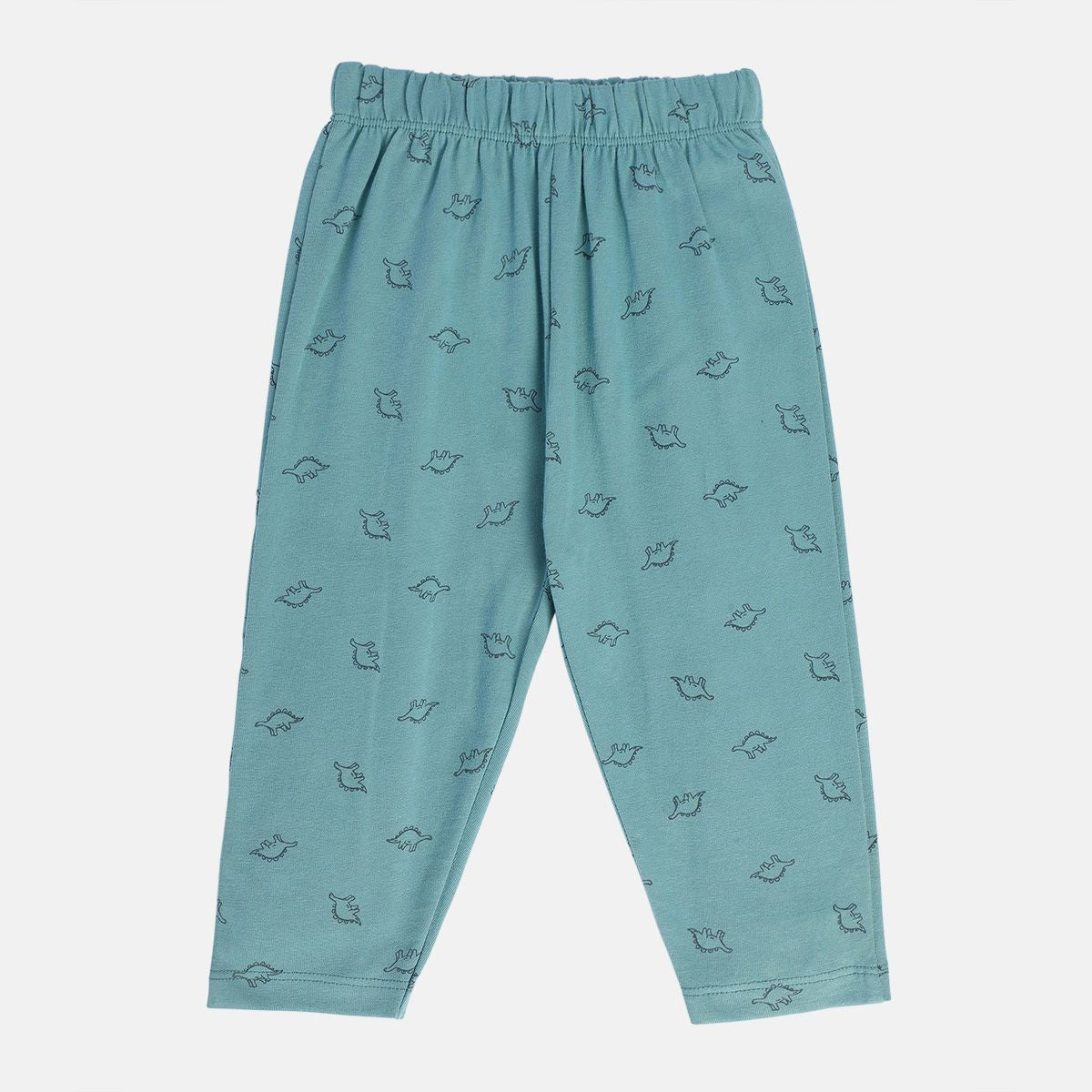 Boys Green Pack Of 2 T-Shirt And Bottom
