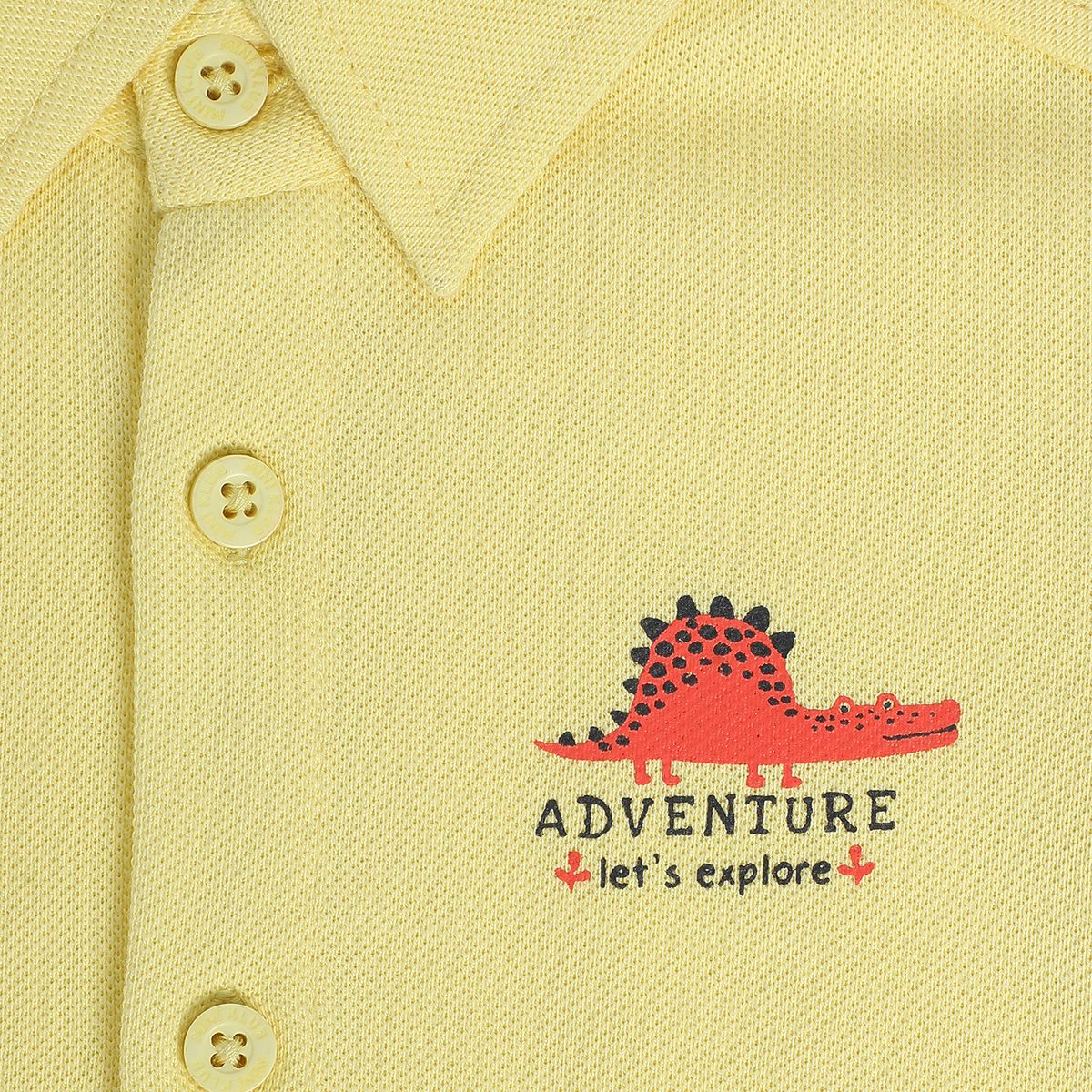 Boys Yellow Pack Of 1 Shirt