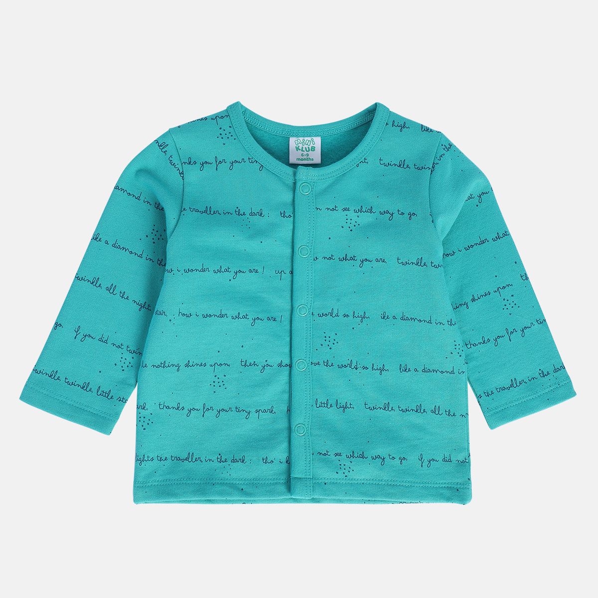 Boys Blue Front Open Vest