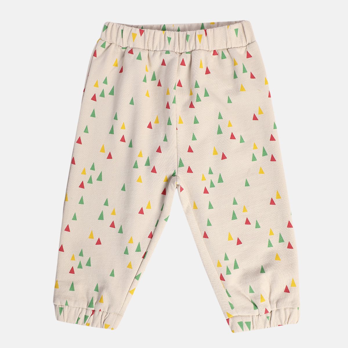 Boys Off White Knit Bottom