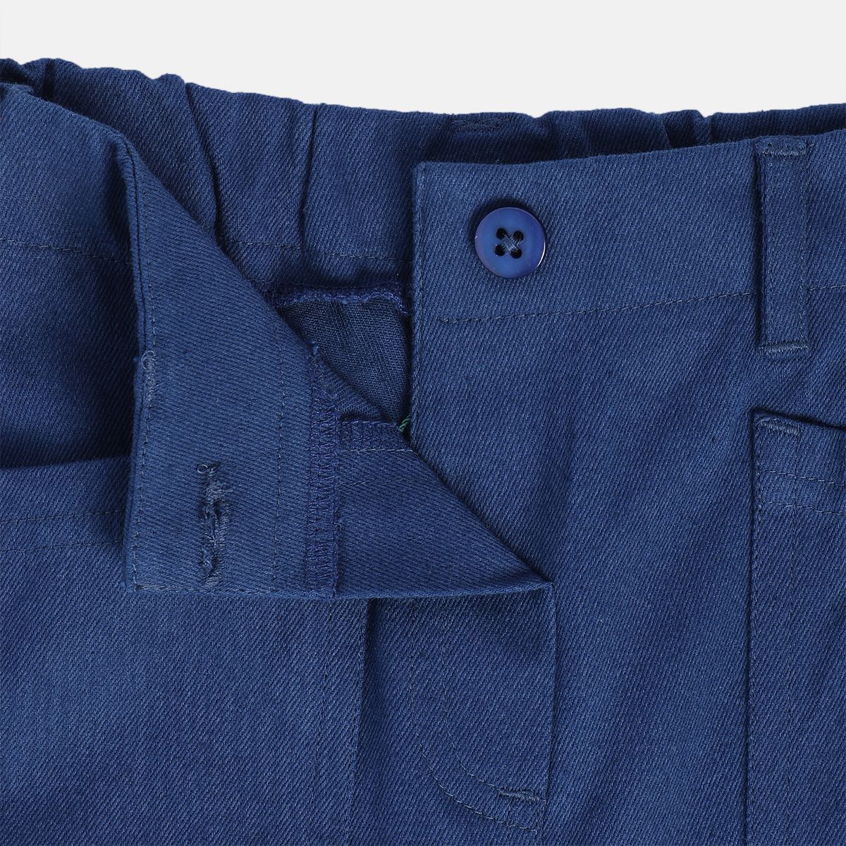 Girls Navy Pack Of 1 Woven Pant