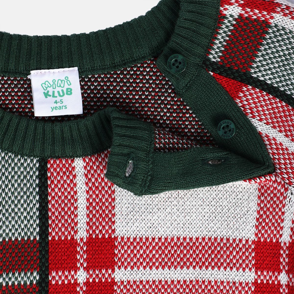 Boys Multicolor Pack Of 1 Sweater
