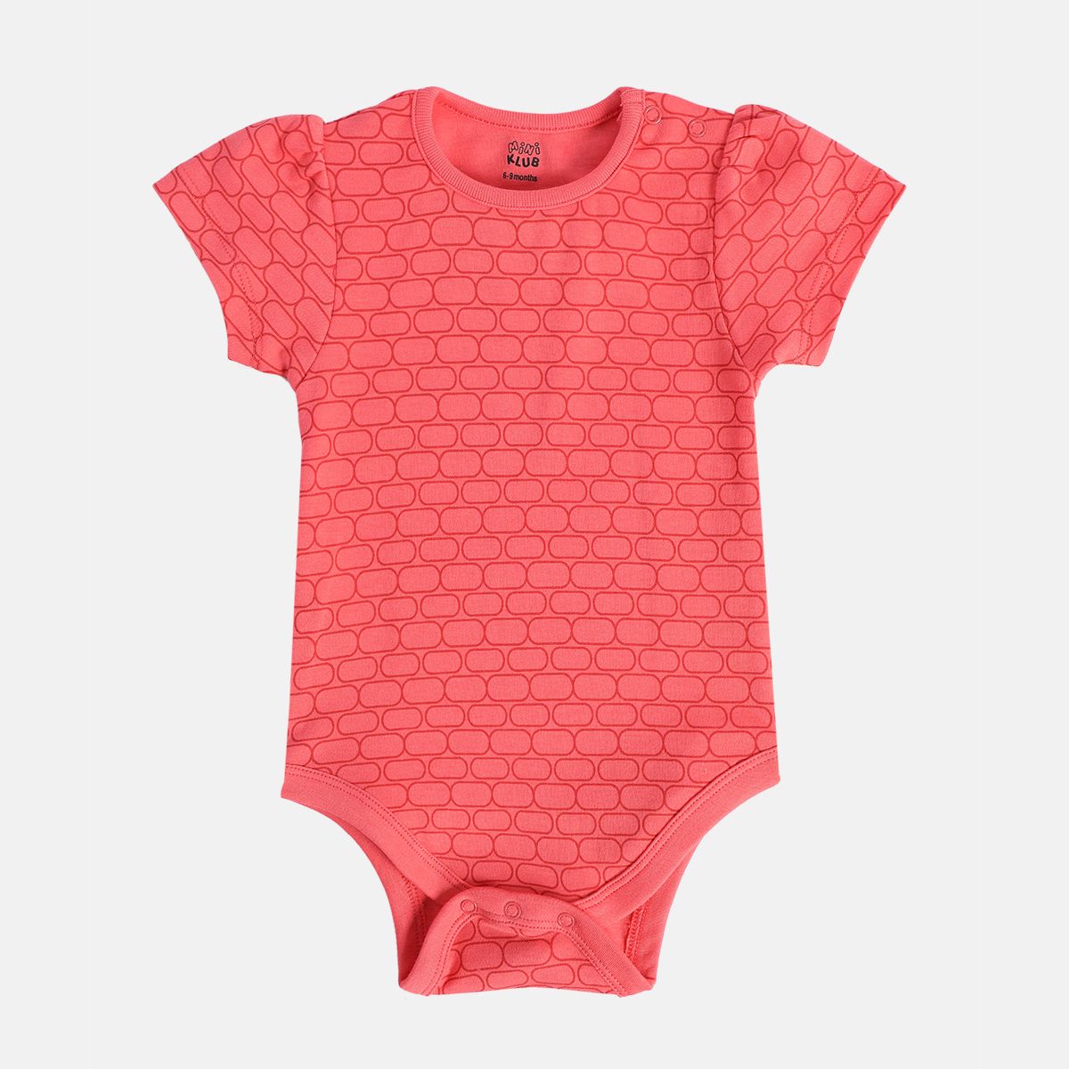 Girls Multicolor Pack Of 3 Body Suit