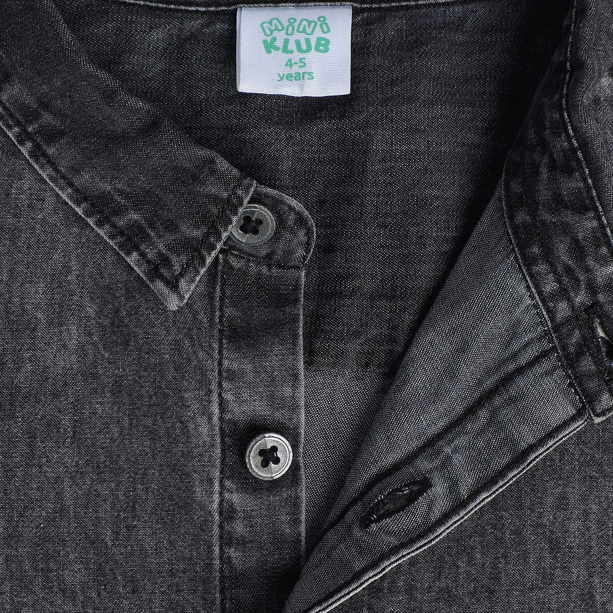 Boys Grey Pack Of 1 Shirt
