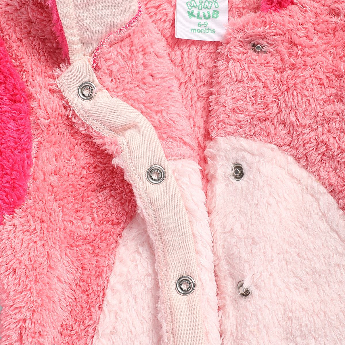 Girls Pink Pack Of 1 Sleep Suit