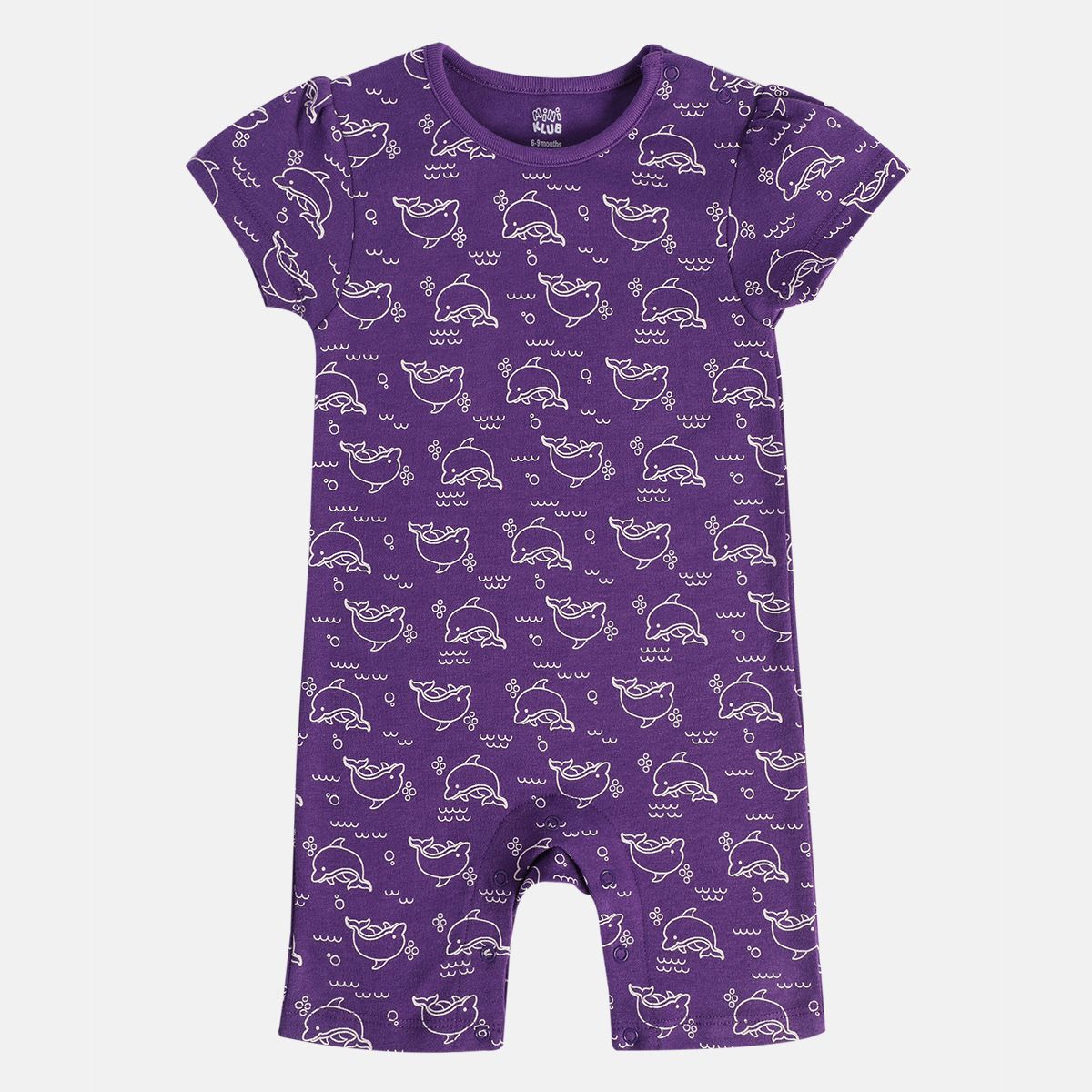 Girls Multicolor Pack Of 2 Romper