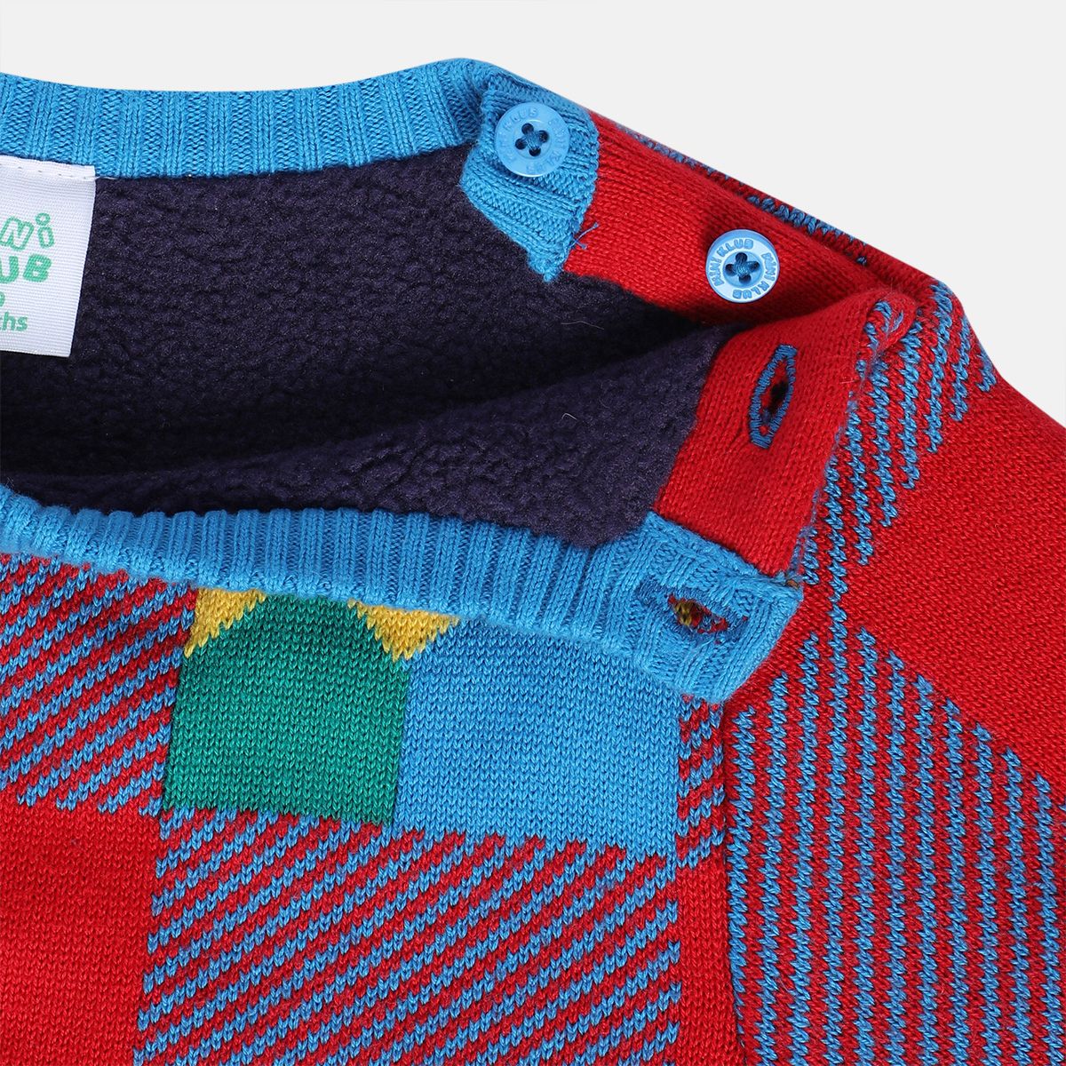 Boys Red Pack Of 1 Sweater