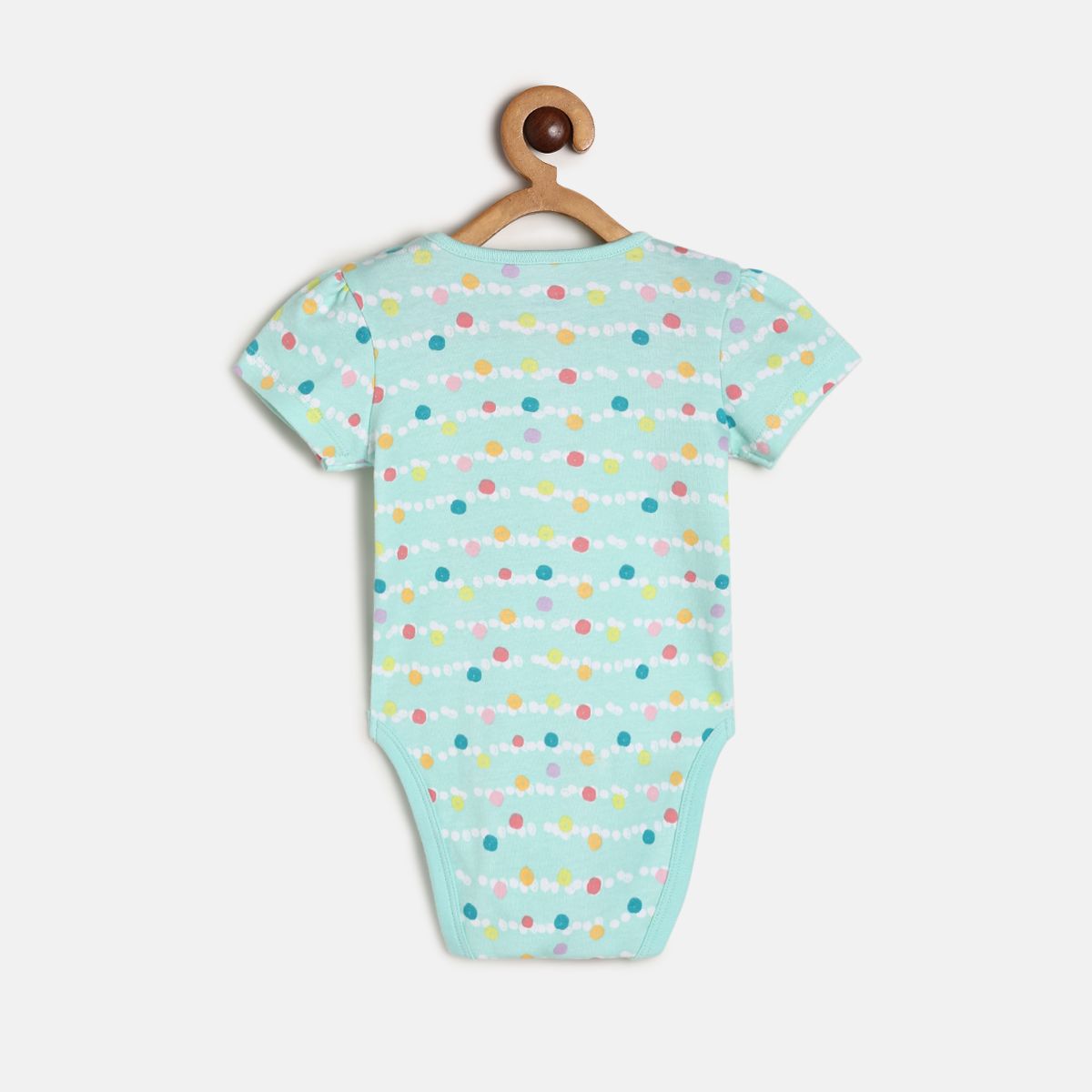 Girls Multicolor Pack Of 3 Body Suit