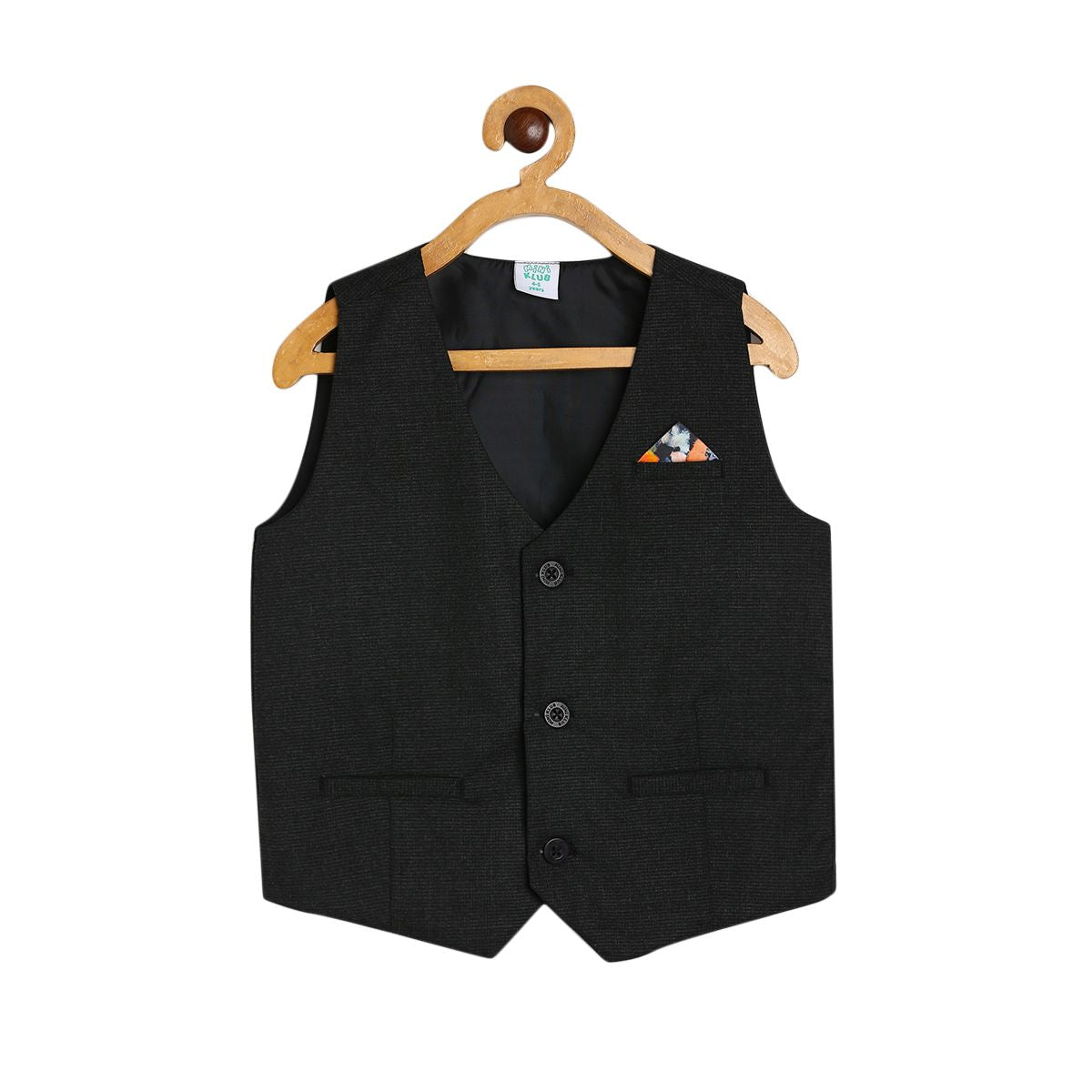 Boys Black Coordinate Set