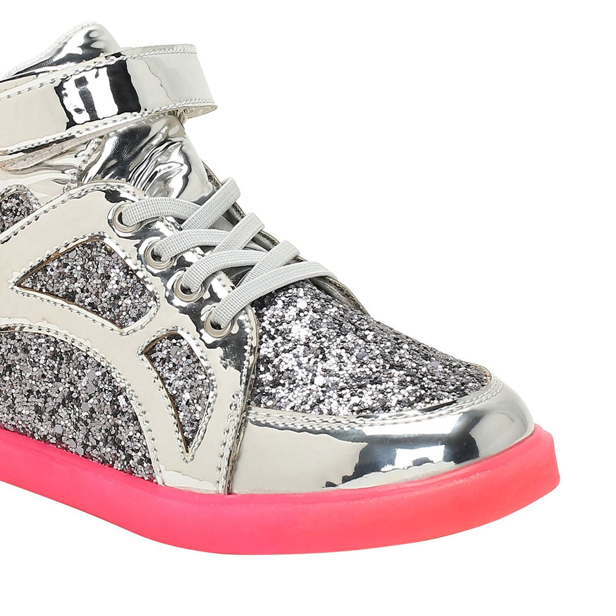 Girls Silver Boots