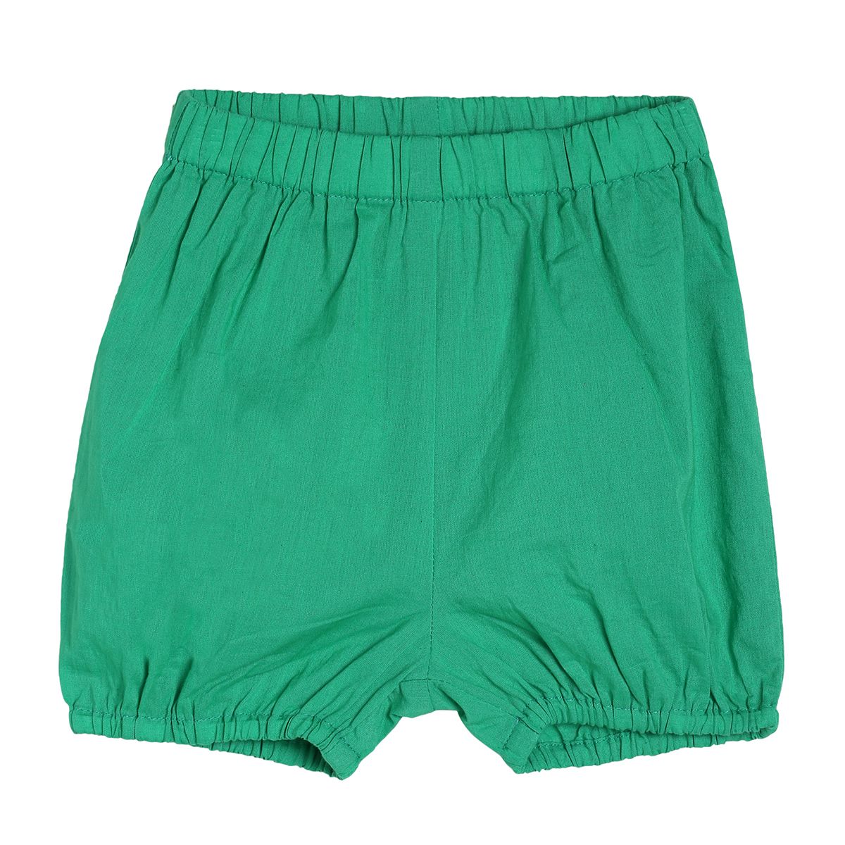 Baby Girls Smocked Dress with Solid Bloomers, Green