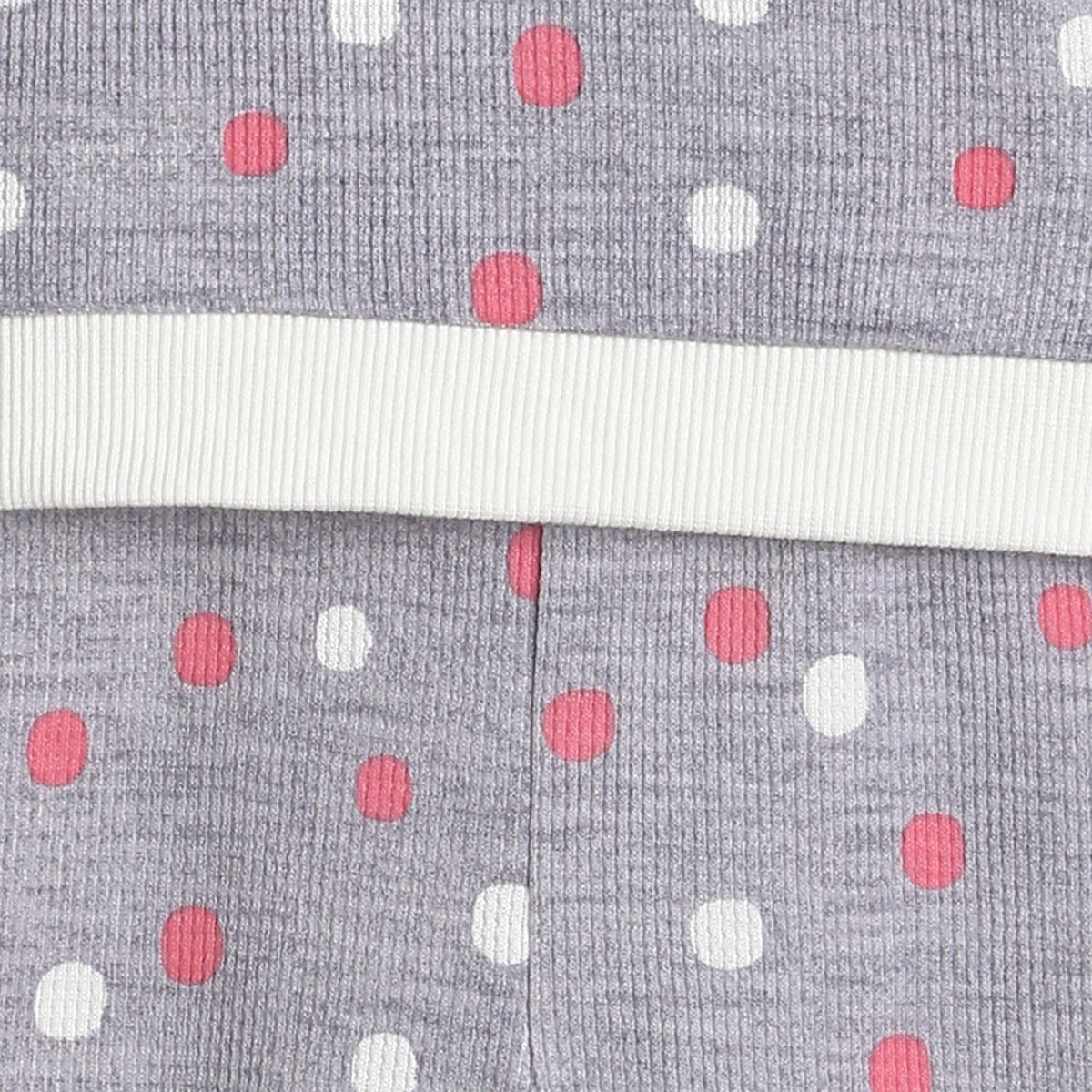 Pack of 2 top and bottom set - grey for 3-6 Months