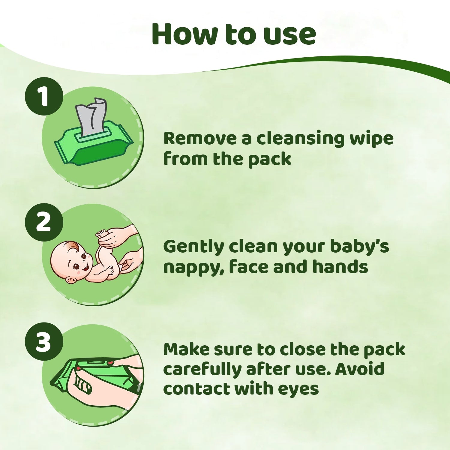 Chicco Soft Cleansing Wipes With Flap Cover - 72 Wipes