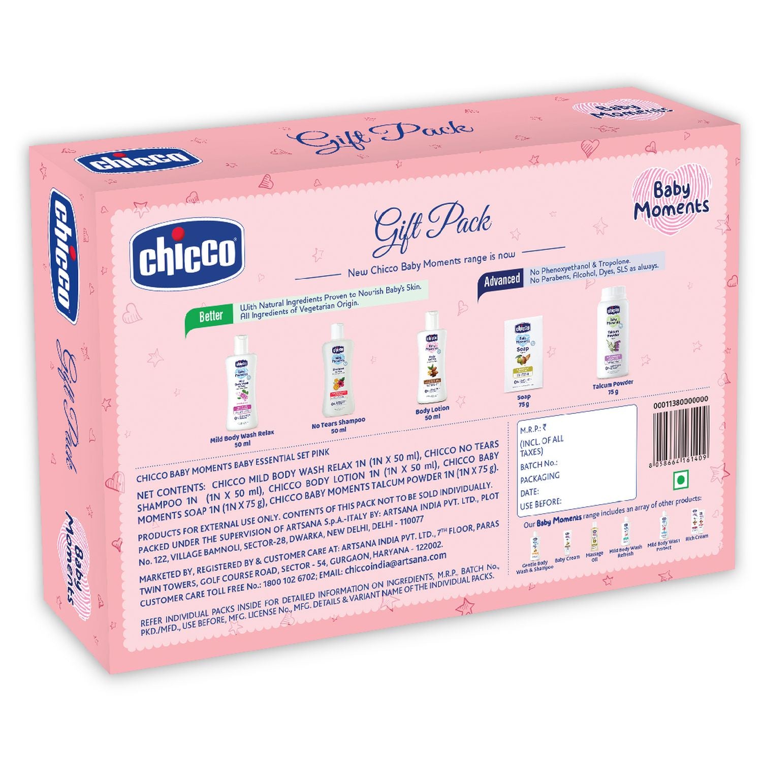 Baby Essential Gift Set (Pink)