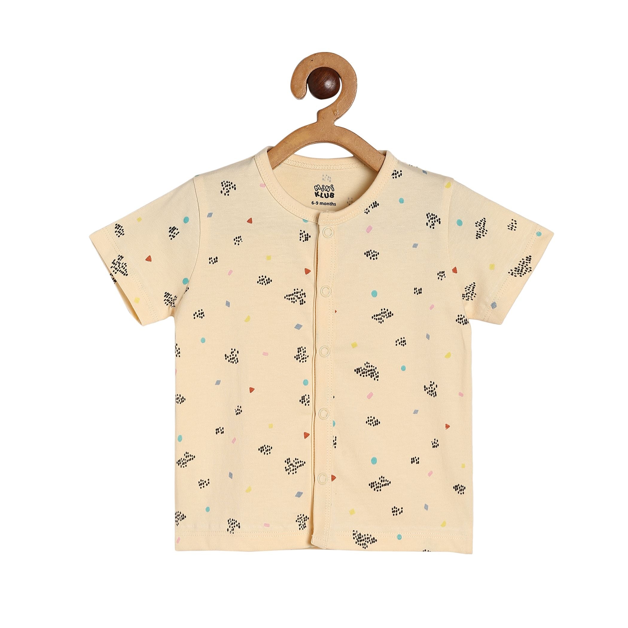 Boys Coral Front Open Vest