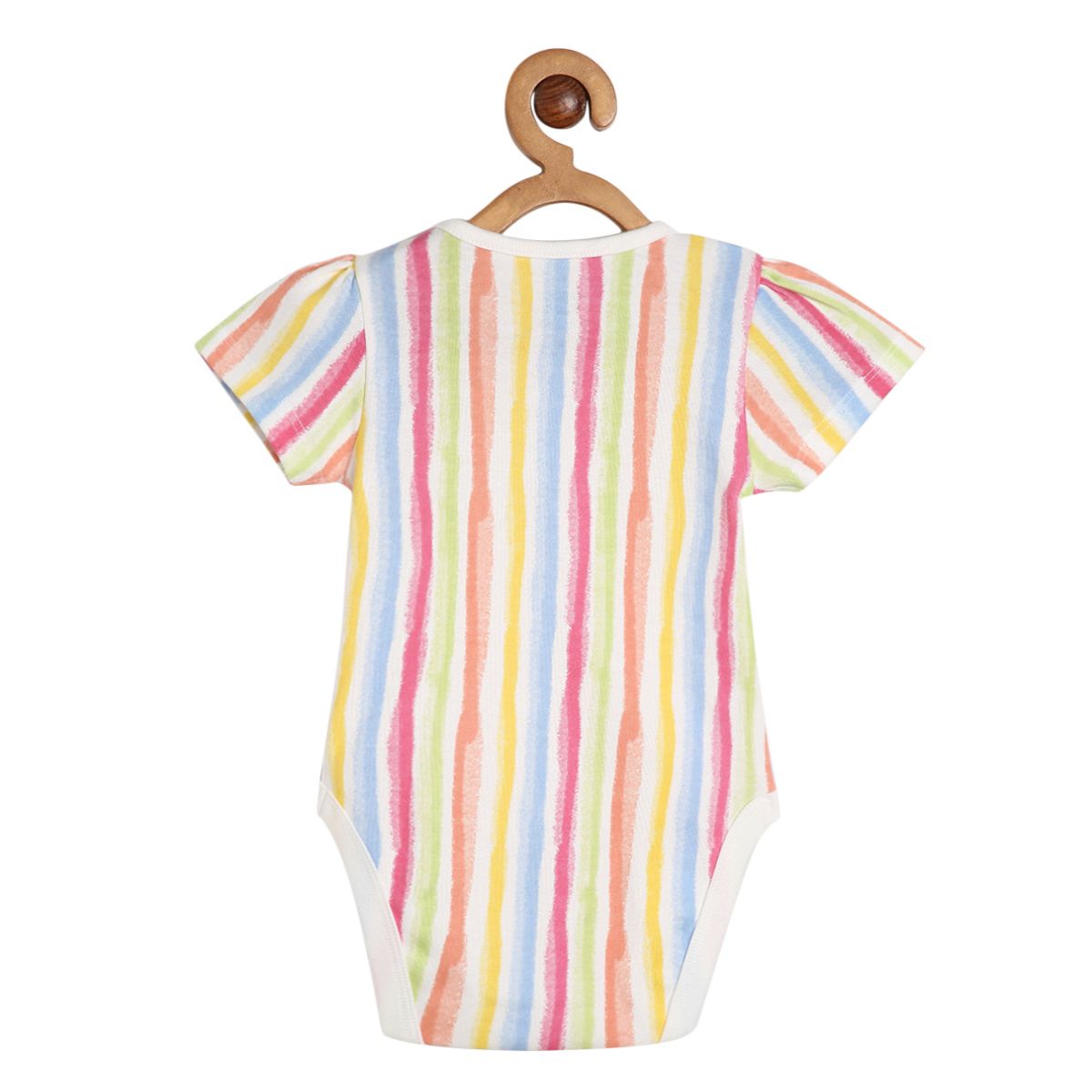 Girls Multicolor Pack Of 3 Body Suit