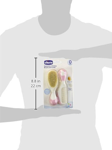 Chicco Brush And Comb Pink