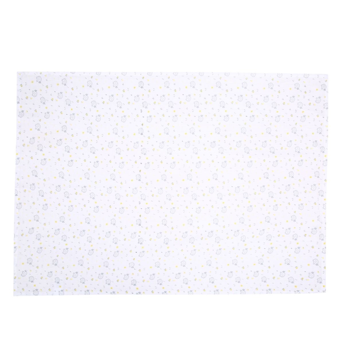 Baby Girls Printed Cotton Blankets Pack of 2, Pink & White