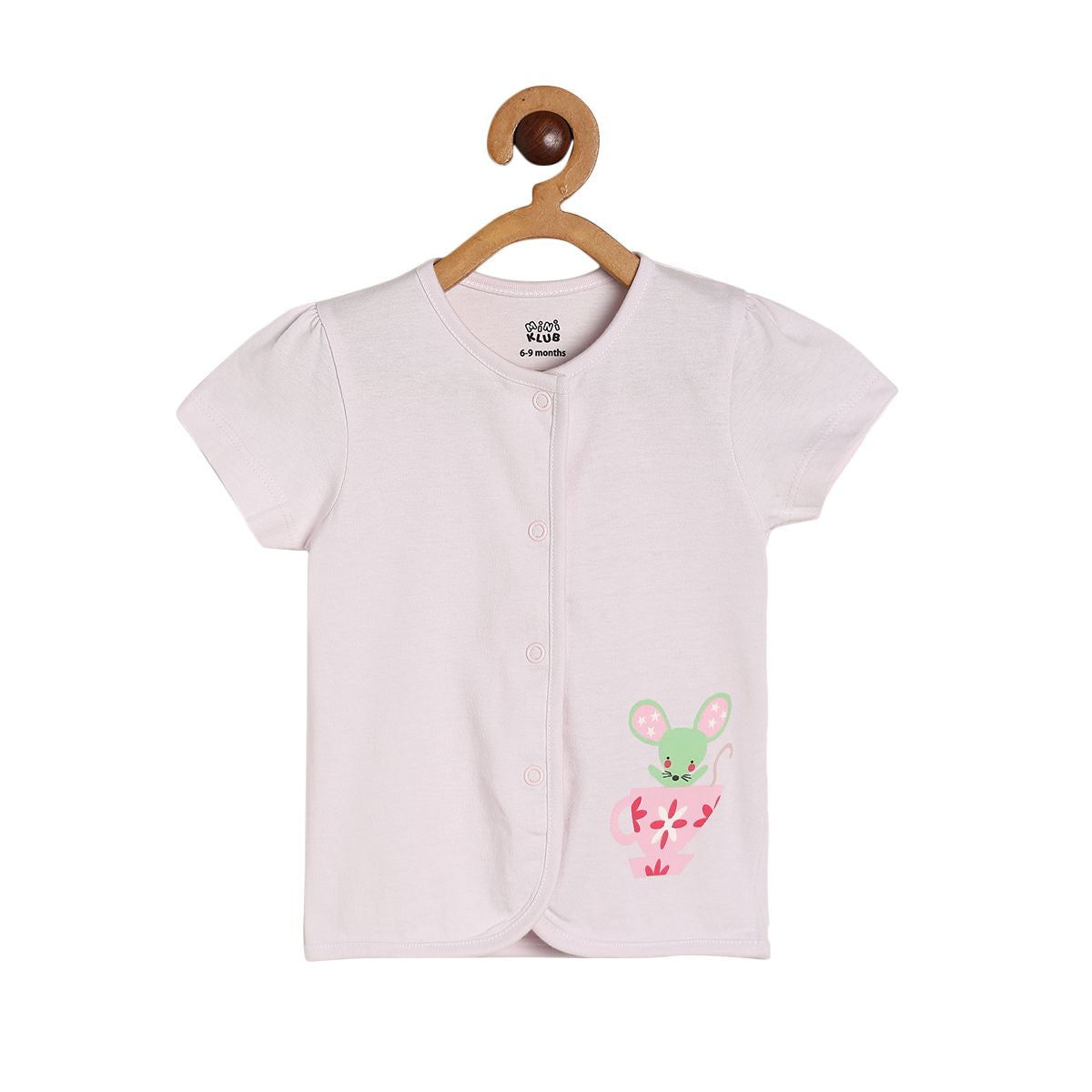 Girls Multicolor Pack Of 3 Front Open Vest
