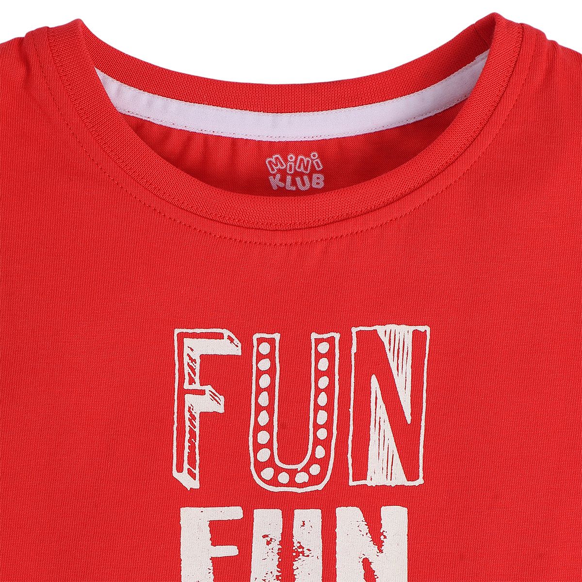 Girls Red Pack Of 2 Top And Bottom