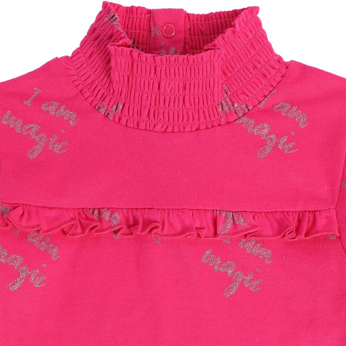 Girls Pink Pack Of 1 Knit Top