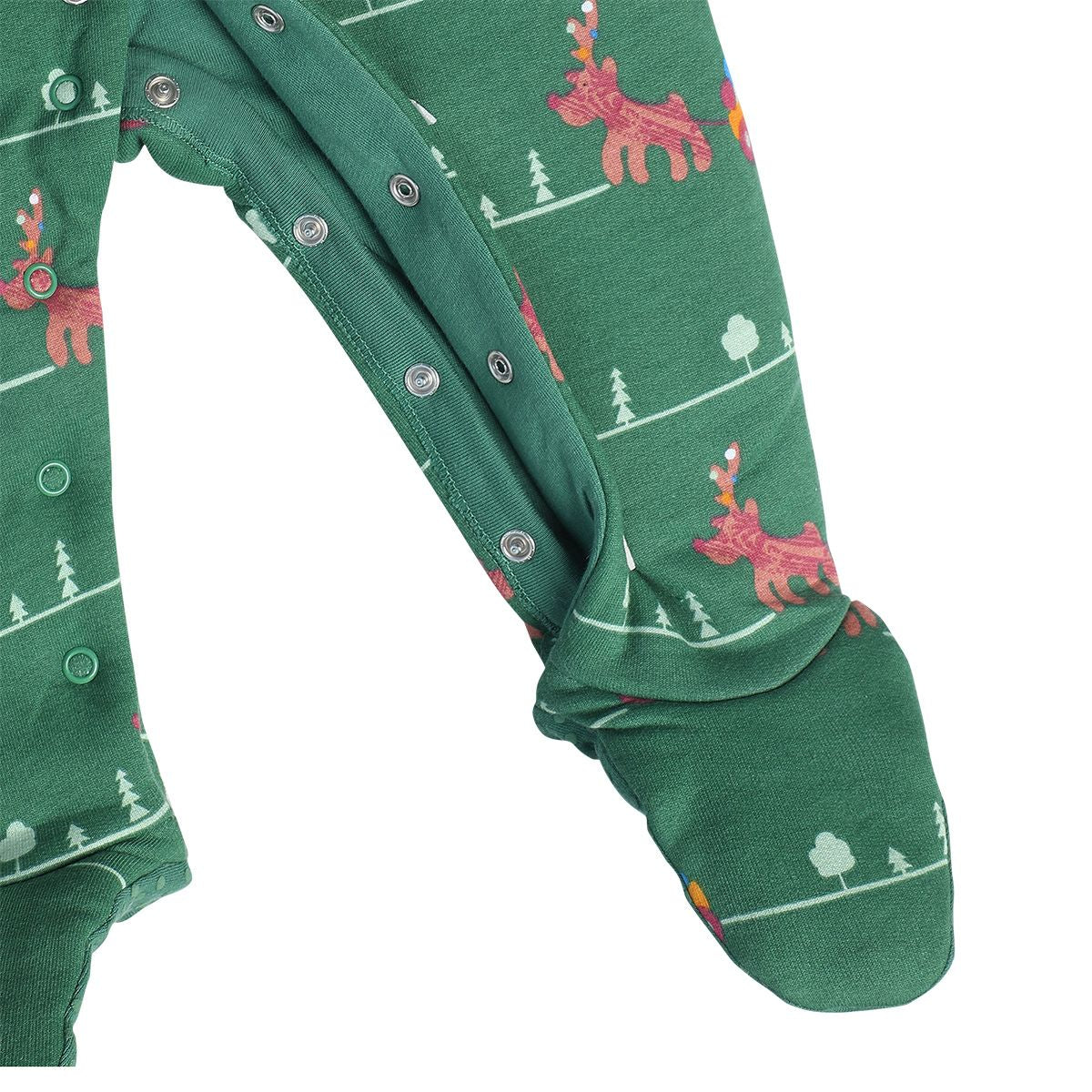 Boys Green Pack Of 1 Sleep Suit