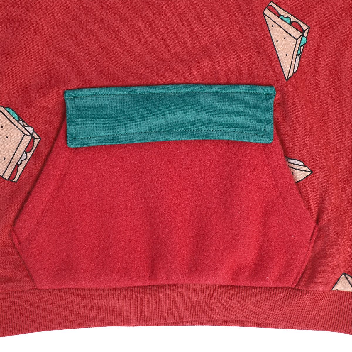 Boys Red Sweat Shirt