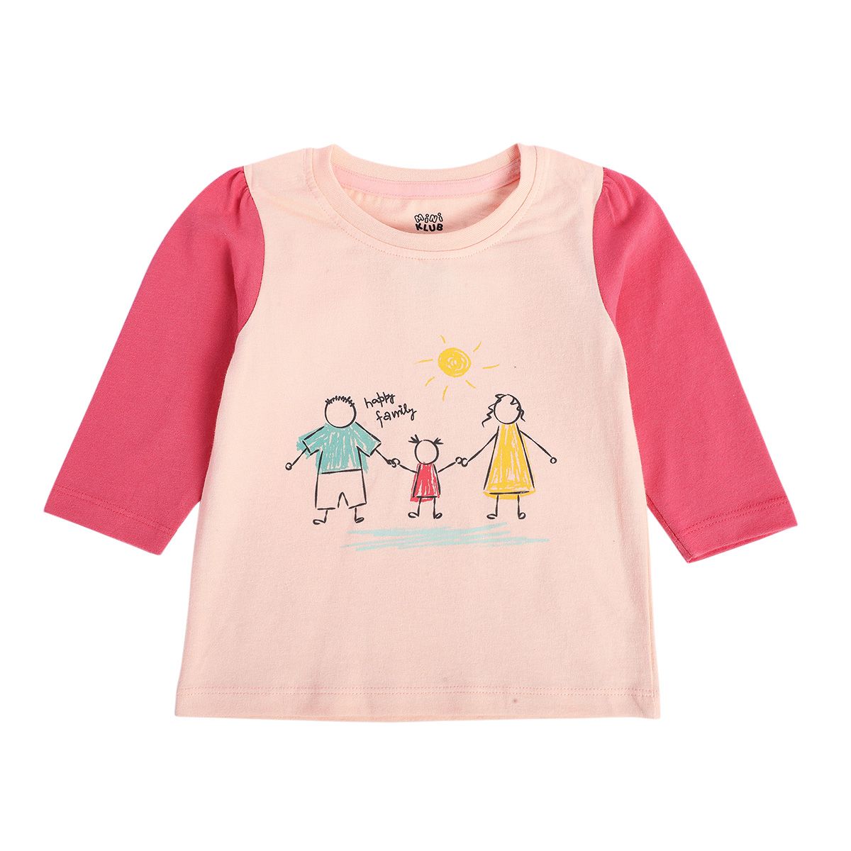 Girls Multicolor Pack Of 3 Knit Top