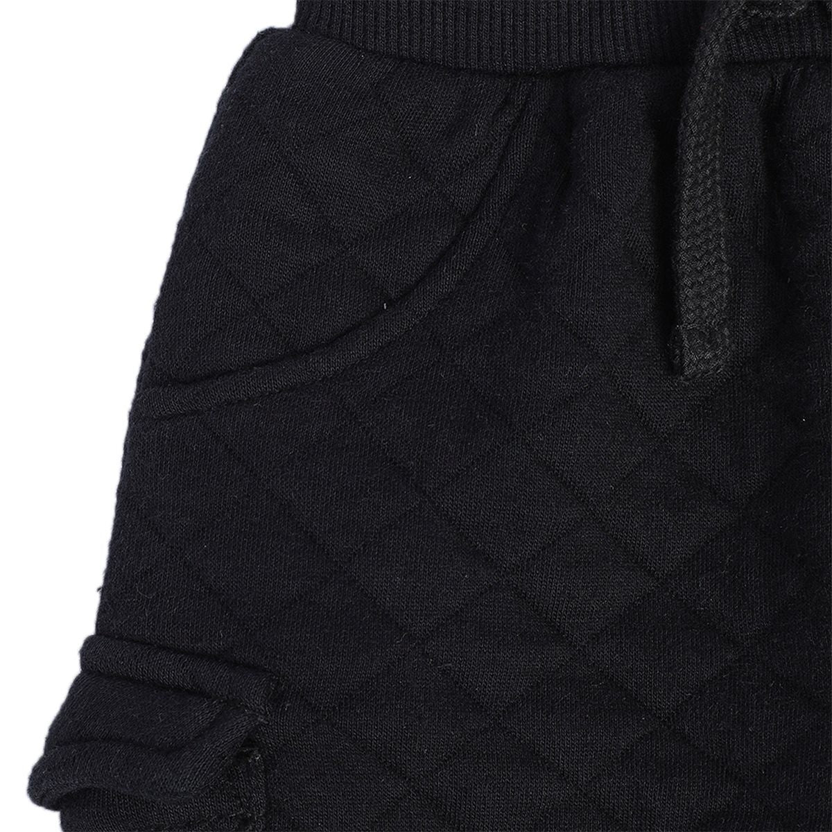 Boys Black Pack Of 1 Knit Bottom