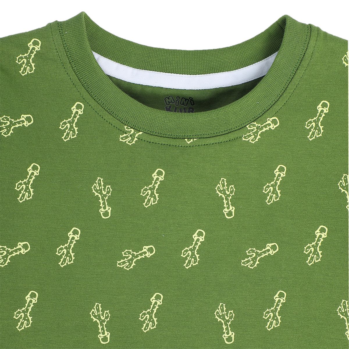 Boys Green Pack Of 2 Top And Bottom